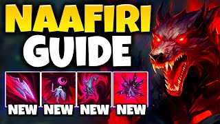 HOW TO PLAY NAAFIRI LIKE A CHALLENGER PLAYER! (RUNES, BUILD, COMBOS) NAAFIRI GUIDE