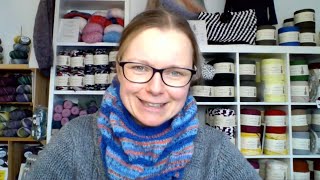 Loop aus Opal Sockenwolle stricken