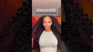 HOW I FRESHEN UP MY CURLS FT @hermosahair #quickweave #curlcare #hermosahair #hairstyles #viralvid