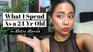 What I Spend In A Work Week in Manila | That's So Nik