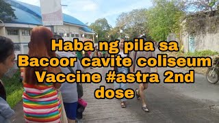 vacination 2nd dose bacoor coliseum#bacoorcavite #bacoor