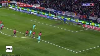 Day #186 | Messi 186th goal | Barcelona vs CA Osasuna (12/4/2010)