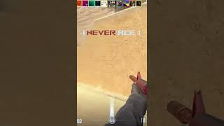 I never ACE :( | 4K on Mirage