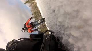 Race Track Snowmobile Bail