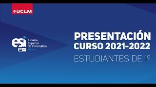 Presentación curso 2021-2022 para estudiantes de primero