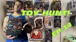 TOY HUNT! NEW MARVEL LEGENDS FINDS/HAUL! WWE | AEW | Star Wars | Funko | Spiderman | Eternals | NECA