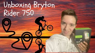 Unboxing Bryton Rider 750 E