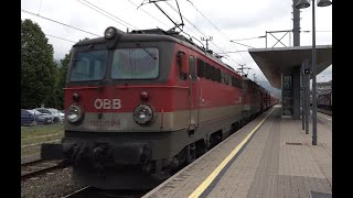 2022 - AT - 1142 694-9 and 1144 062-7 with an Innofreight ore train, in Niklasdorf (near Leoben)