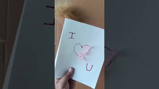 Diy greeting card || Greeting card || Best gift #embroidery #greeting card