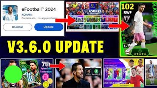 V3.5.1 Big Update !! New Campaign, Nominating Pack, Free Rewards, Free Coins In eFootball 2024