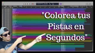 "Colorea tus pistas en Automatico: Aprende a colorear tus pistas en Logic Pro en menos de 3 Minutos"