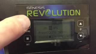 Genesis Revolution Water Softener Programming Video - DWS