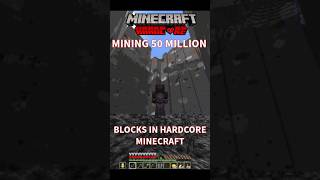 Hardcore Minecraft World Record! #112 #minecraft #trending #gaming #shorts #viral #video #viralvideo