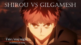 [HD] Unlimited Blade Works - Shirou Vs. Gilgamesh