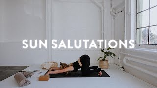 Sun Salutations  |  Yoga with Nina