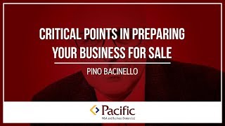 Critical Points in Preparing Your Business for Sale