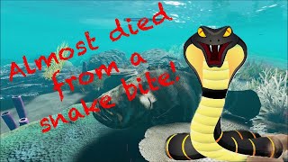 Stranded Deep Ep.2!! Dying From A Snake Bite!