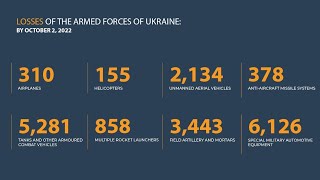 Russian Defence Ministry's report on the special military operation in Ukraine (October 02, 2022)