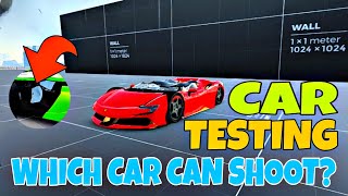 WHICH CAR CAN SHOOT CAR CRASH SIMULATOR GAMEPLAY