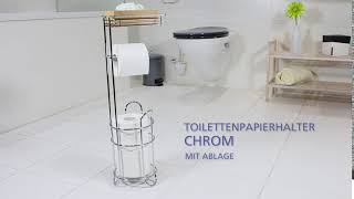 24074800 Stand Toilettenhalter Chrom