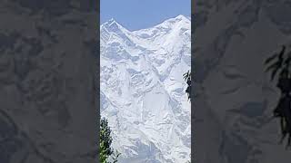 View of magnetic Rakaposhi in Nagar Valley from Hunza valley #hunza #nagarvalley #gilgitbaltistan