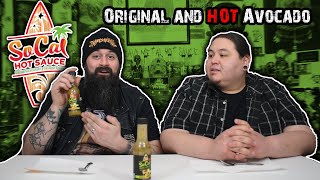 ORIGINAL and HOT AVOCADO Sauces from SoCal Hot Sauce | heavy metal hot sauce