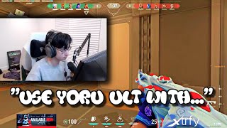 TenZ EXPLAINS EFFECTIVE YORU COMBOS to EASILY TAKE A SITE!