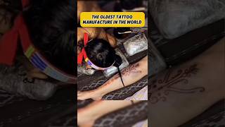 The oldest tattoo making process in the world is in Indonesia #factsdaily #factshorts #uniqueshorts