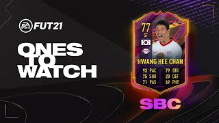 ONES TO WATCH HEE CHAN HWAND SBC! | FIFA 21 ULTIMATE TEAM #Szajba