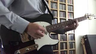 Harley Benton TE-20 Fender Telecaster style guitar - Blues Improvisation with dynamics Demo & Review