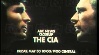 ABC News Closeup The CIA and World Invitational Tennis Classic Promos - 1975