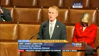 Lankford supports common-sense reforms to ESA