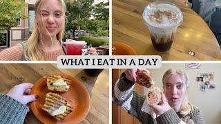 what i eat in a day in college | vlog | university of scranton