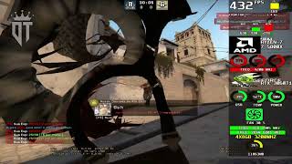 CS:GO RTX 3060TI Ryzen 7 5800x 1024x768 LOW DM TEST