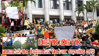 MAHASISWA DEMO BERHASIL MASUK GEDUNG DPR PADANG || RIBUAN MAHASISWA DIPADANG DEMO