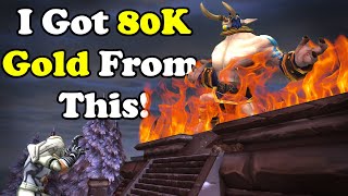 I Got 80K Gold From This Gold Farm In WoW Dragonflight - Daily Gold #9