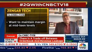 Manish Tandon, CEO & MD, Zensar speaks to CNBC-TV18 on the company's Q2FY24 performance and outlook