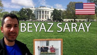 WHITE HOUSE!! BEYAZ SARAY'DA BAŞKAN TRUMP'IN MİSAFİRİ OLDUK!! KARŞILIKLI ŞERBET İÇTİK...:)