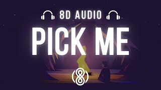 Alec Benjamin • Pick Me🎧8D Audio🎧 | (Lyrics)