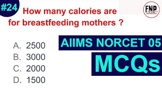 norcet exam preparation I aiims norcet 2023 I aiims norcet questions and answer #24