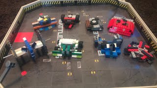 Desparado tournament part 1 LEGO battlebots hyper lash