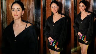 Ananya Pandey Looking happy At CTRL Movie Success Party