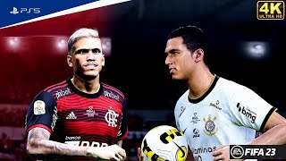 FIFA 23_Corinthians vs Flamengo - Gameplay [4k] ps5