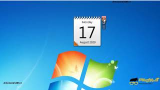 آشنایی با گجت تقویم (Calendar) در ویندوز 7 Windows 7