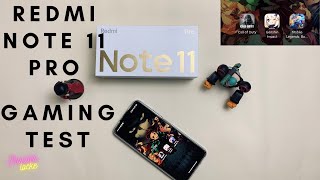 Redmi Note 11 Pro Gaming Test With Genshin Impact, COD and Mobile Legends