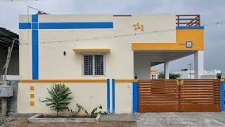 2BHK House for sale in Pappampatti | 2.75 Cent | 960 sqft building | House for sale in Coimbatore.