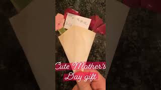 Cute Mother’s Day gift #craft #cute #art #love #gift #easy #trendingshorts #viral #fyp #shorts