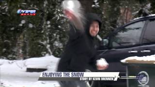 Williamsburg Residents Making the Best of The Snow [HD]