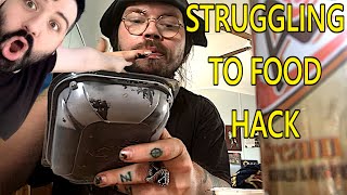 KingCobraJFS is having difficulty swallowing liquids during dank food hack