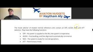 ADIRU Mode selector explained , Aviation nuggets by @Haytham_Aly